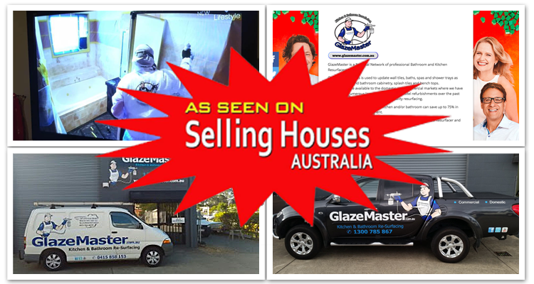 As Seen on Selling Houses Australia - Glazemaster Australia Kitchen Bathroom and Resurfacing