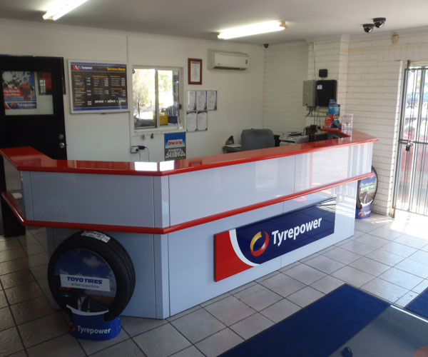 After - Commercial Counter Bench By GlazeMaster